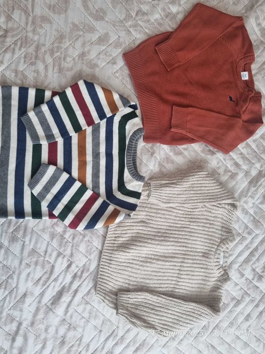 Пуловер за момче, zara H&M, 12-18 м., ре. 86