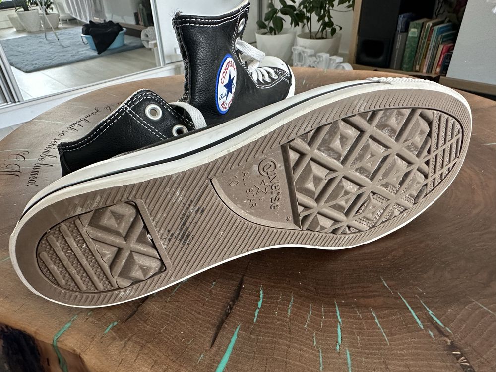 Converse Chuck Taylor ALL STAR HI - piele