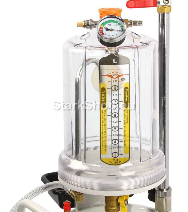 Mасларка – Пневматична помпа за засмукване на масло 80 литра BJC