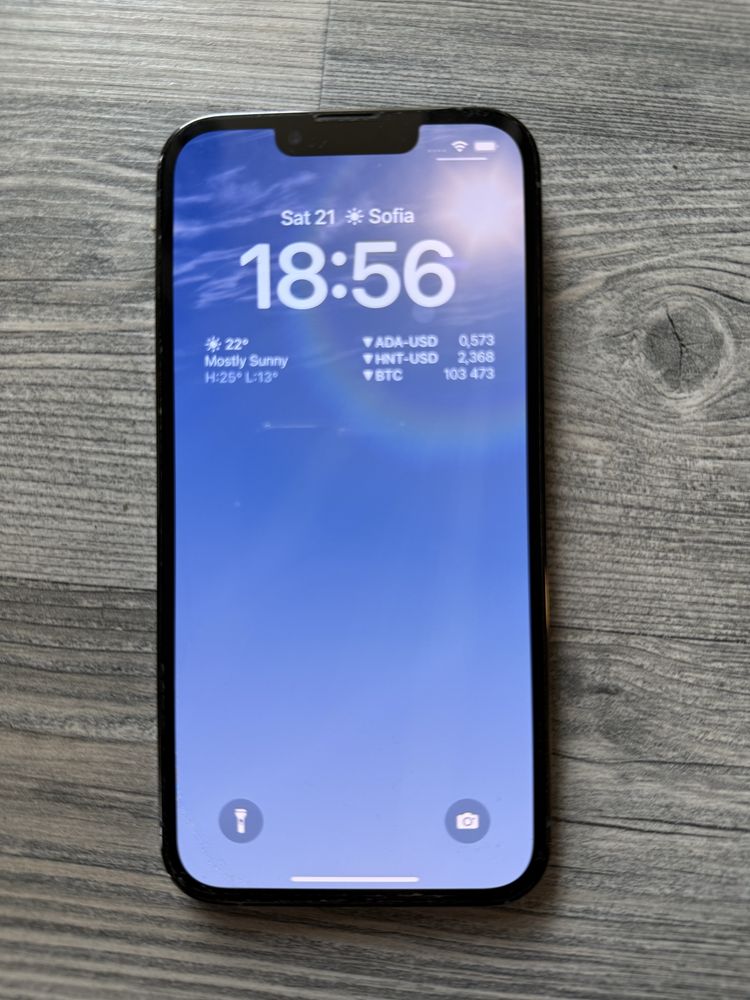iphone 13 pro 256GB син в отлично състояние