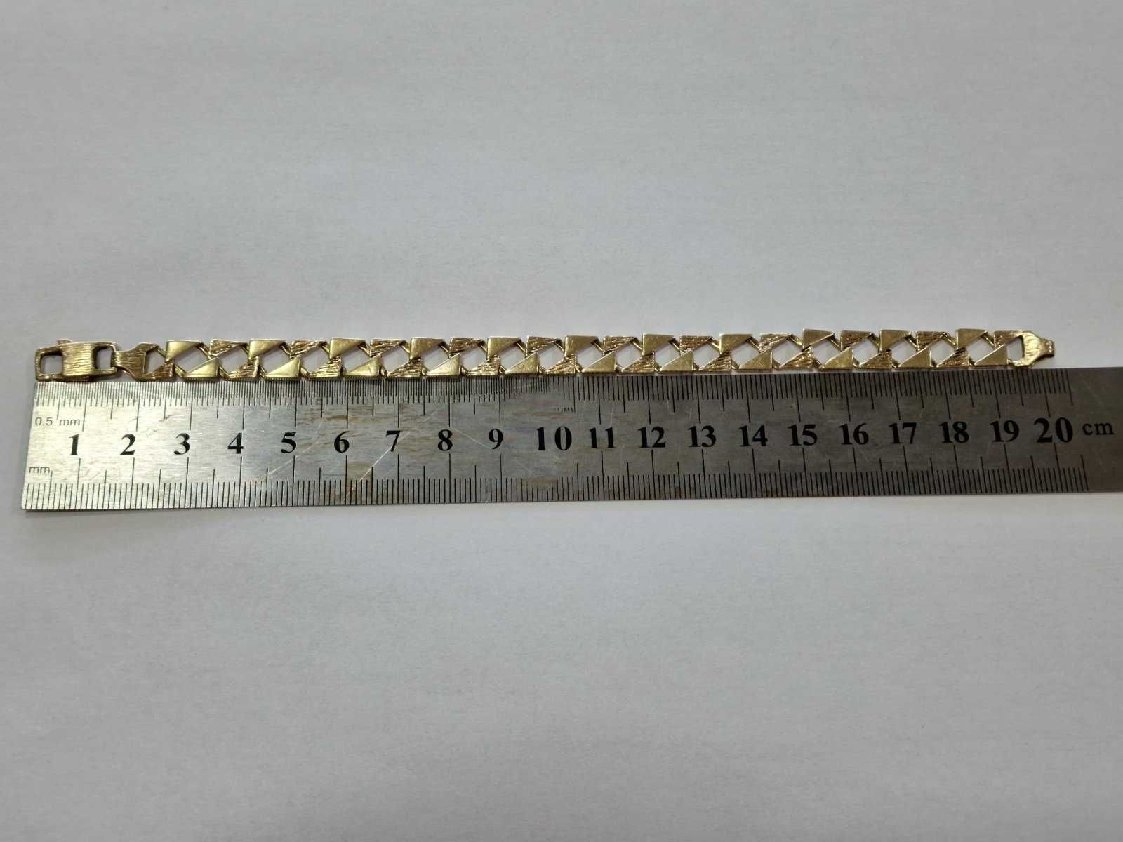 Мъжка златна гривна 9К / 12,58 гр.