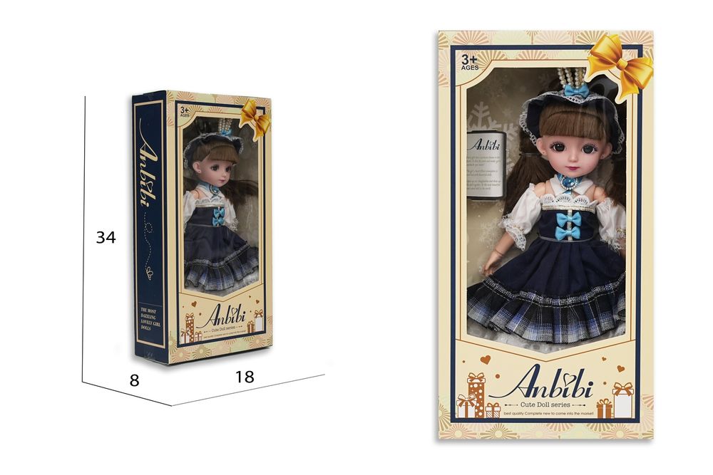 Красивая кукла коллекционная, шарнирная.