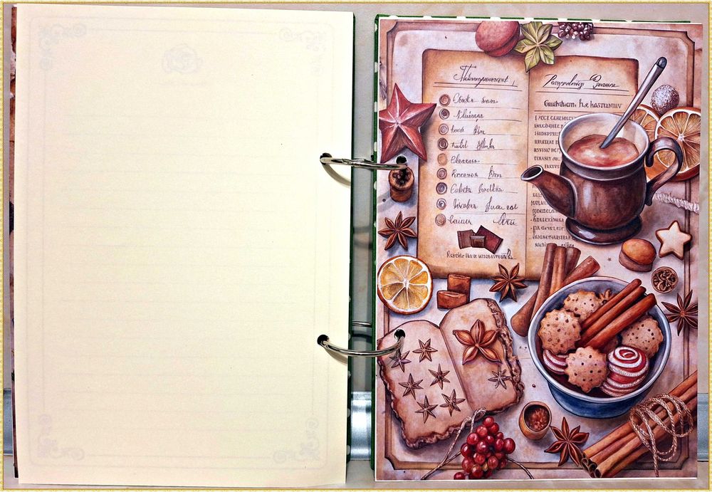 Тефтер за рецепти "Бъркотия в кухнята"