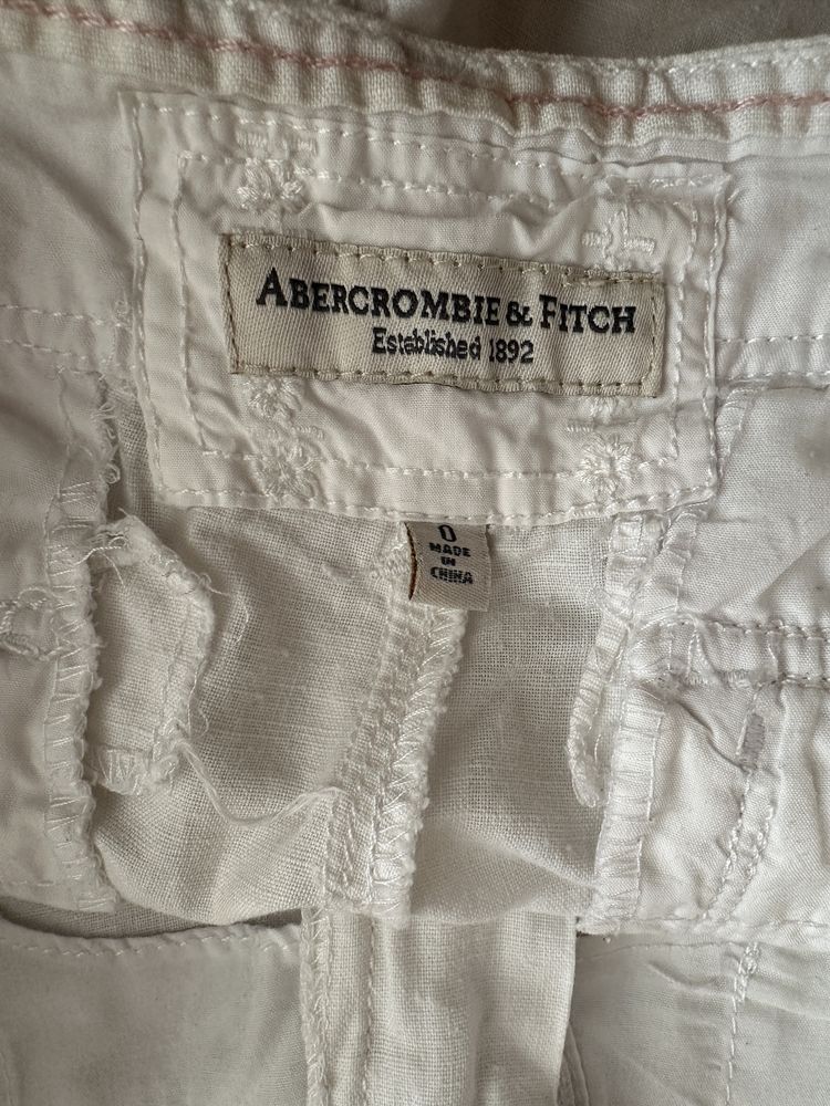 Abercrombie шорты лён/хлопок размер xs-s