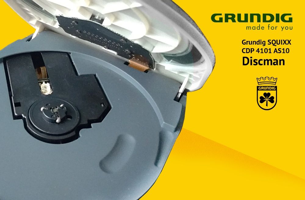 GRUNDIG - SQUIXX CDP 4101 AS10 Discman, Плейер