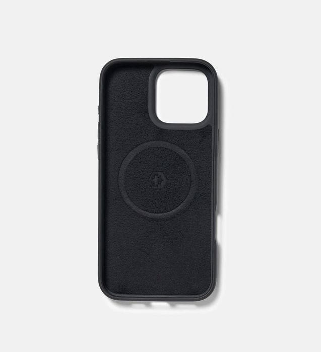 Husa iPhone 16 Pro piele neagra sigilata