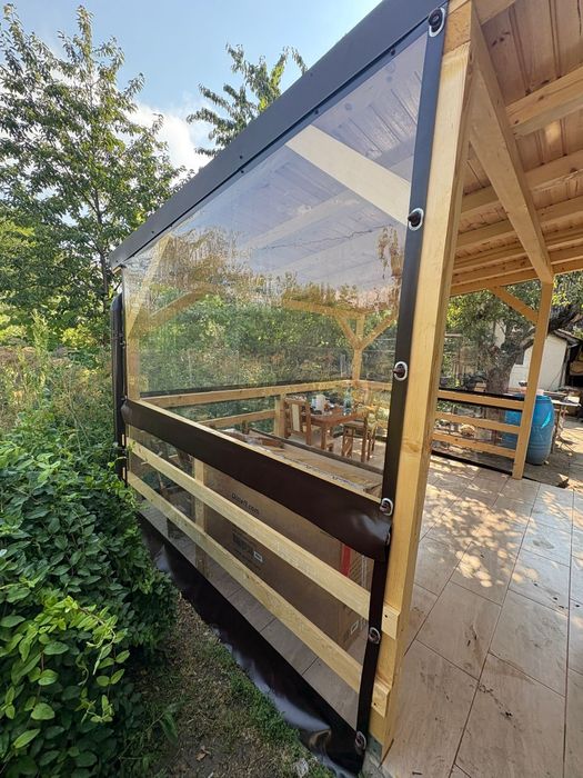 Producător folie terasa transparenta Cristal clear foisor terase