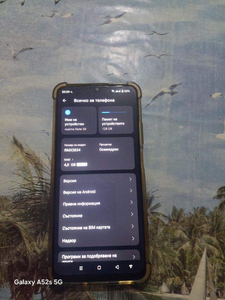 Realme note 50 128 gb