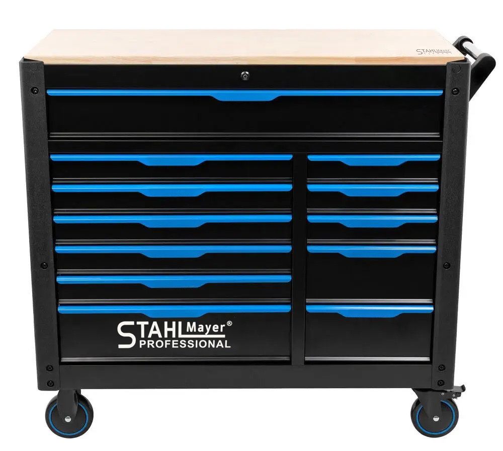 Шкаф/количка с инструменти 501 части 12чекмеджета STAHLMAYER JUMBO XXL