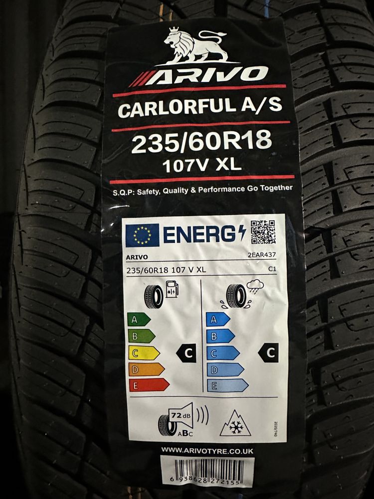 Нови Всесезонни Гуми Arivo Carlorful A/S 235/60R18 107V XL Нов DOT