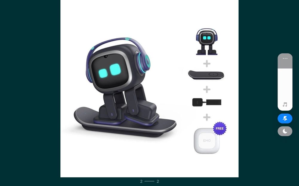 Эмо Go Home AI Искусственный интеллект Робот Домашнее животное