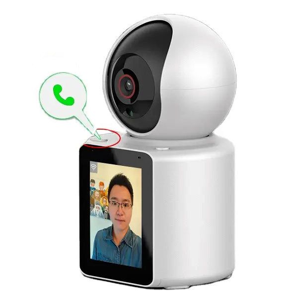Интелигентна WIFI IP камера за видео разговори с въртене 350° /SMK001/