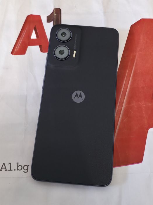 КАТО НОВ 128GB Motorola g35 5G A1 Гаранция 2027г. Black / Черен