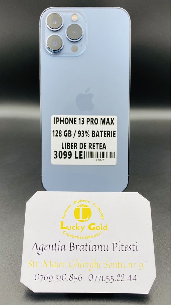 Iphone 13 ProMax 128gb 93% baterie cod produs 13023