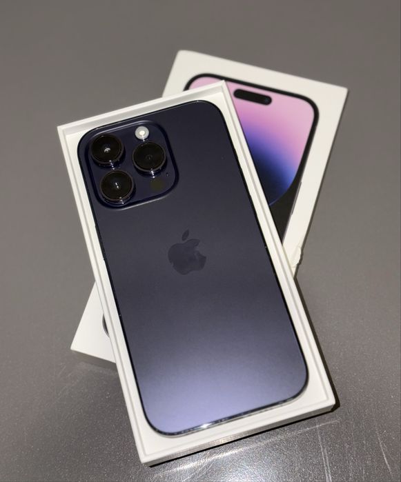 iPhone 14 Pro 128GB фиолетовый отличное состояние