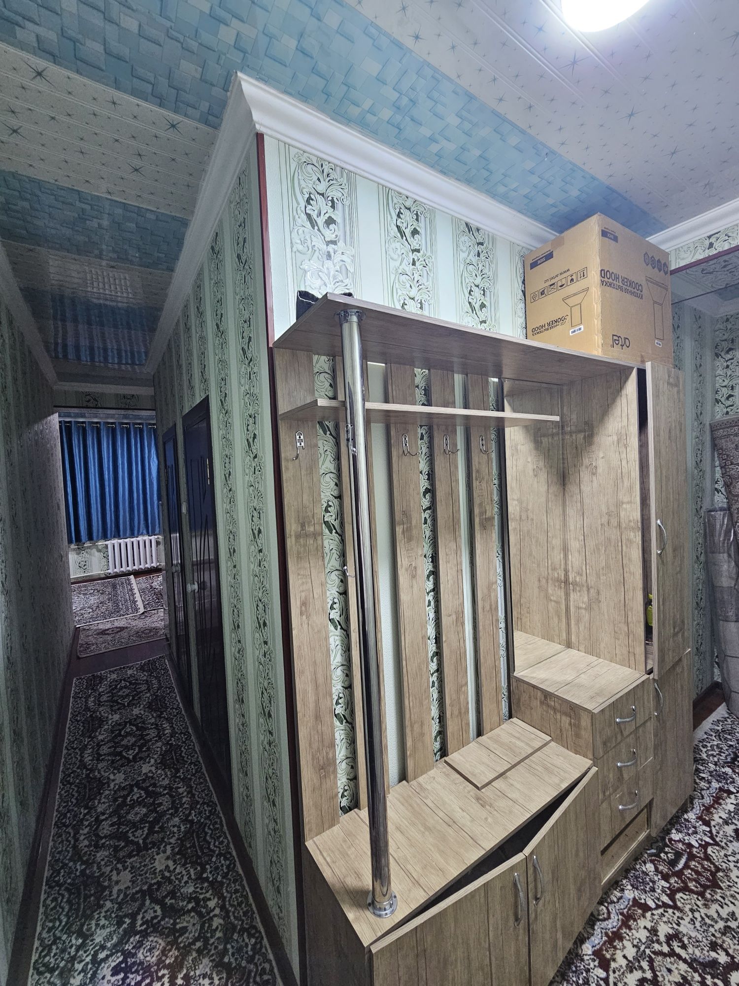 Yangi bozor yoni Ziyo domlari 2 xona qilingan 61m²