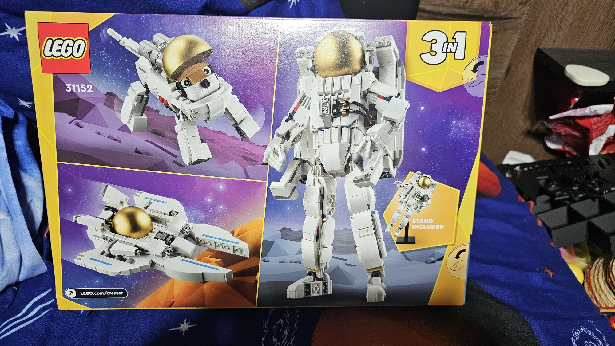 Lego creator astronaut 3 in 1