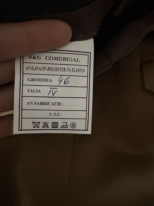 Pantaloni uniforma militara mapn