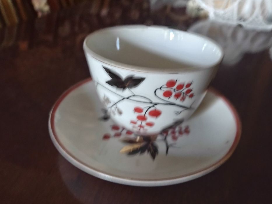 Чайная пара ЛФЗ " Красная смородина"