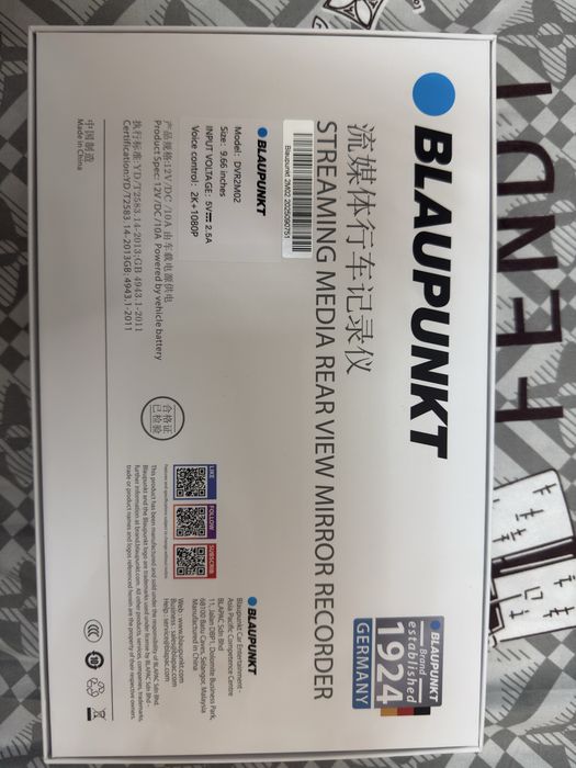 Videoregistrator BLAUPUNKT 2K