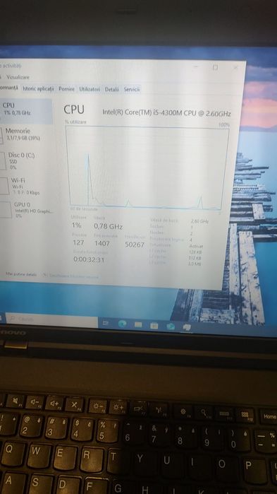 Laptop  Lenovo Thinkpad L540 ,i5,8gb,ssd 180gb,15.6