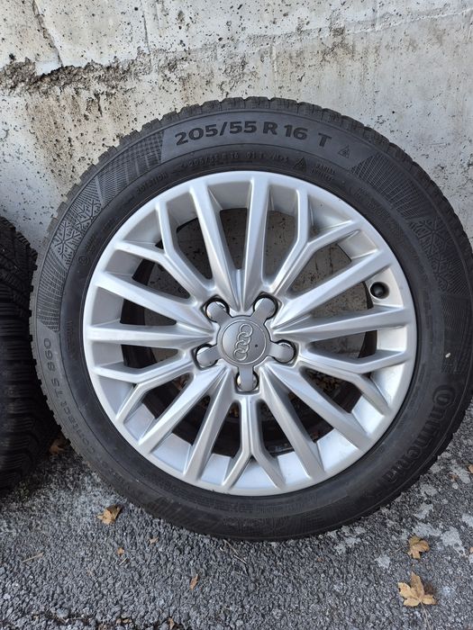 Джанти с гуми Ауди А3 205/55/16  7J ET 48