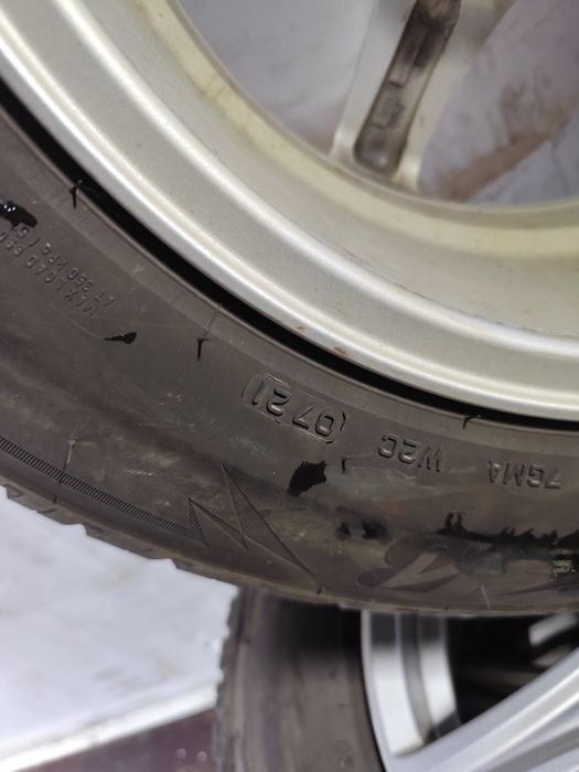 Jante ford 16 5x108 cu anvelope iarna bridgestone 205.65.16 2021