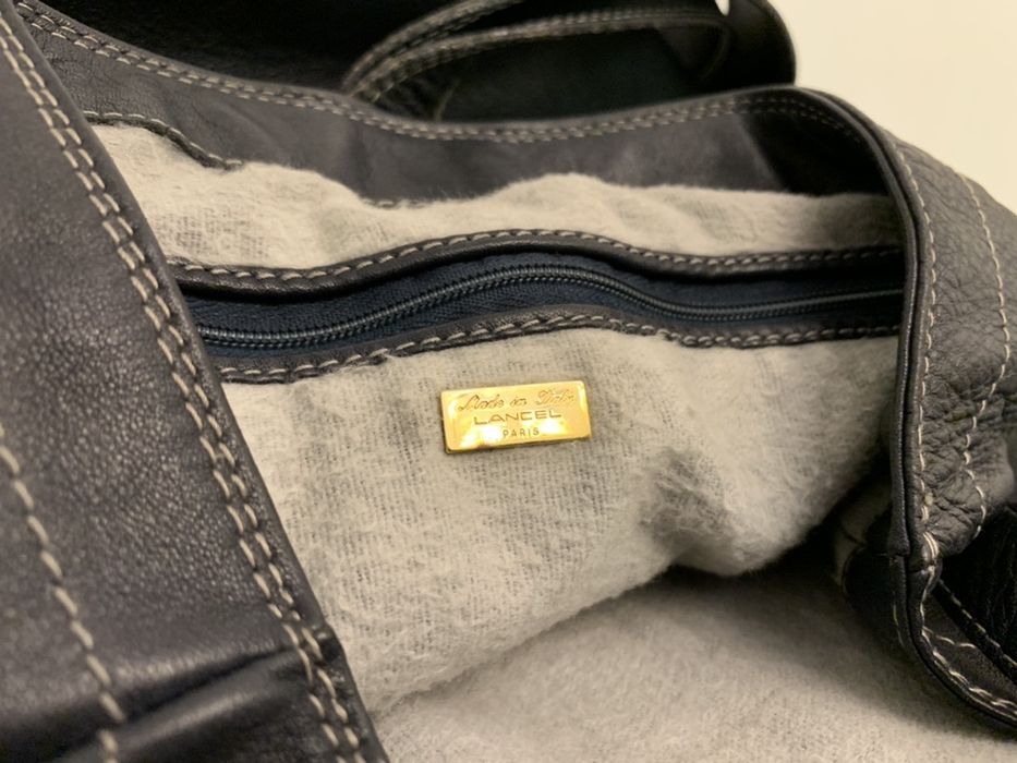 Geanta bucket Lancel Paris originala