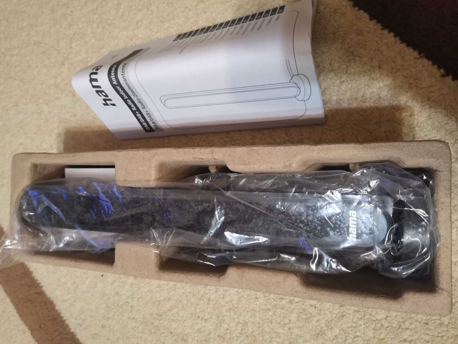 Антена за радио тунер, FM, DAB, DAB+активна, усилвател 30 dB