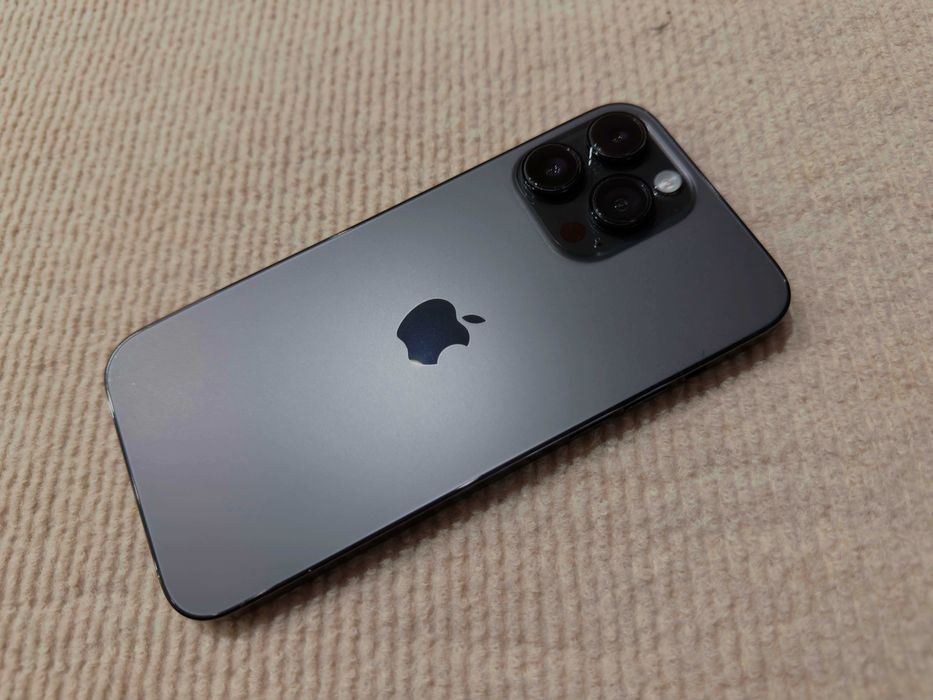 Като Нов!!! Apple iPhone 14 Pro Max /512GB/Space Black/100% Батерия