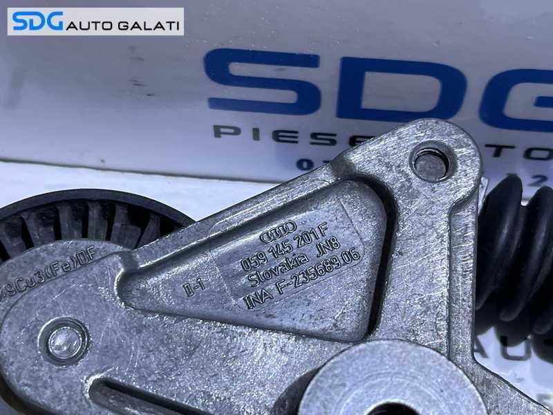 Rola Intinzator Intinzatoare Curea Accesorii Audi A6 C6 2.7 TDI BPP BSG CANA CANB CANC CAND 2005 - 2011 Cod 059145201F [L7655]