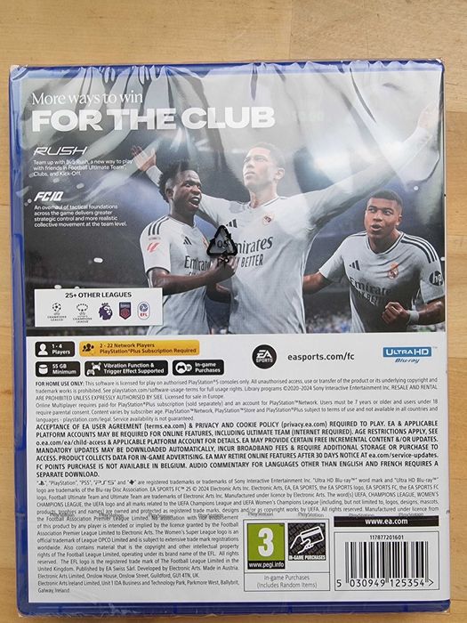 FC25 за PS5 (НОВА, неразопакована)