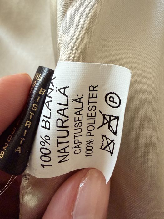 Haina de blana alb-crem