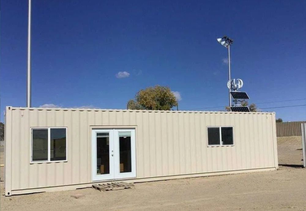 Жилой контейнер , Утепленный контейнер, Бытовка,  Установка