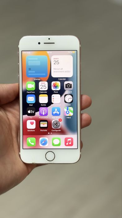 iPhone 7 Rose Gold128GB Neverlock-Amprenta OK-Baterie85%-Functional-OK