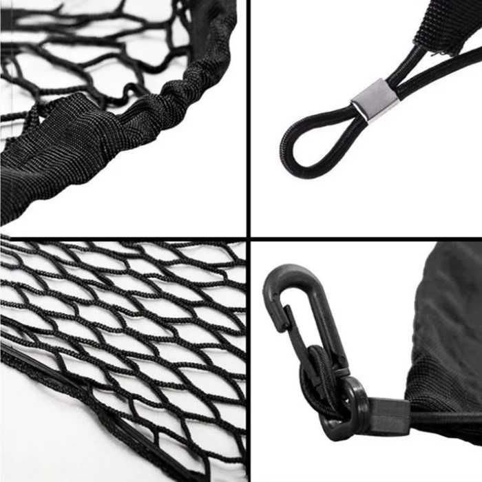 Мрежа за багаж Automat, За МПС, 125 х 30см, Черен