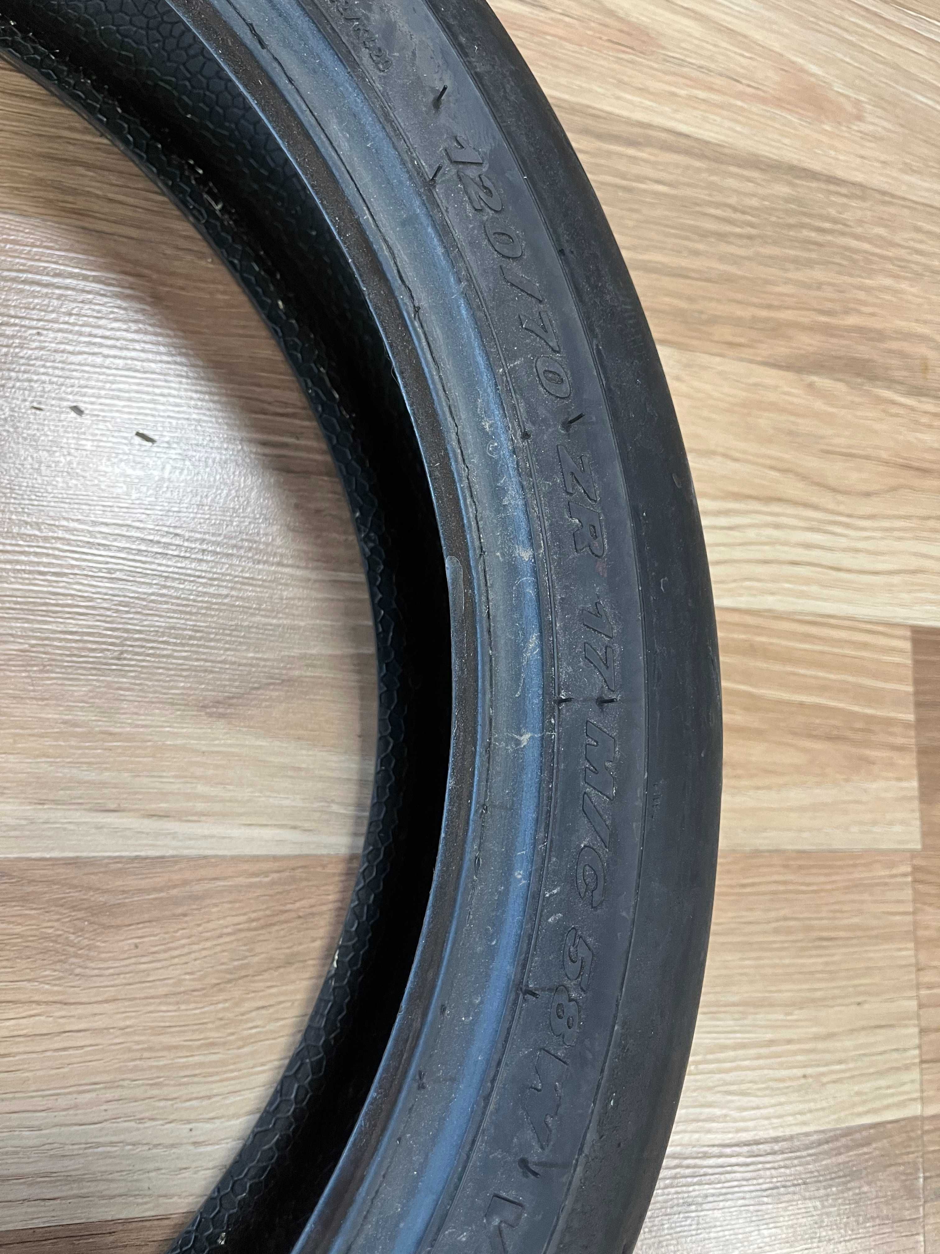 Задна мото гума PIRELLI SUPERCORSA 120/70/17,добро състояние 2022г.
