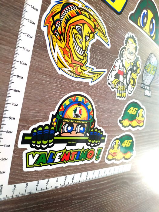 Стикери Валентино Роси Valentino Rossi - 11 бр.