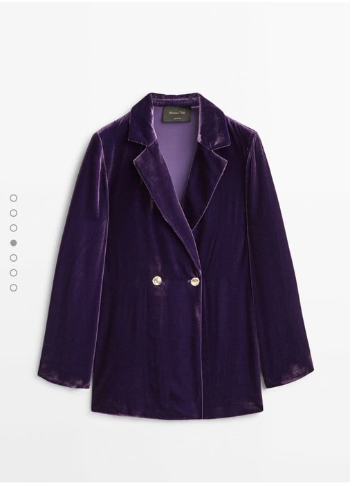 Blazer catifea Massimo Dutti, Special Edition