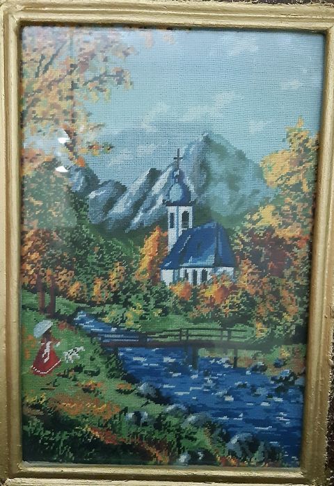 Goblenuri cusute pe diagrama