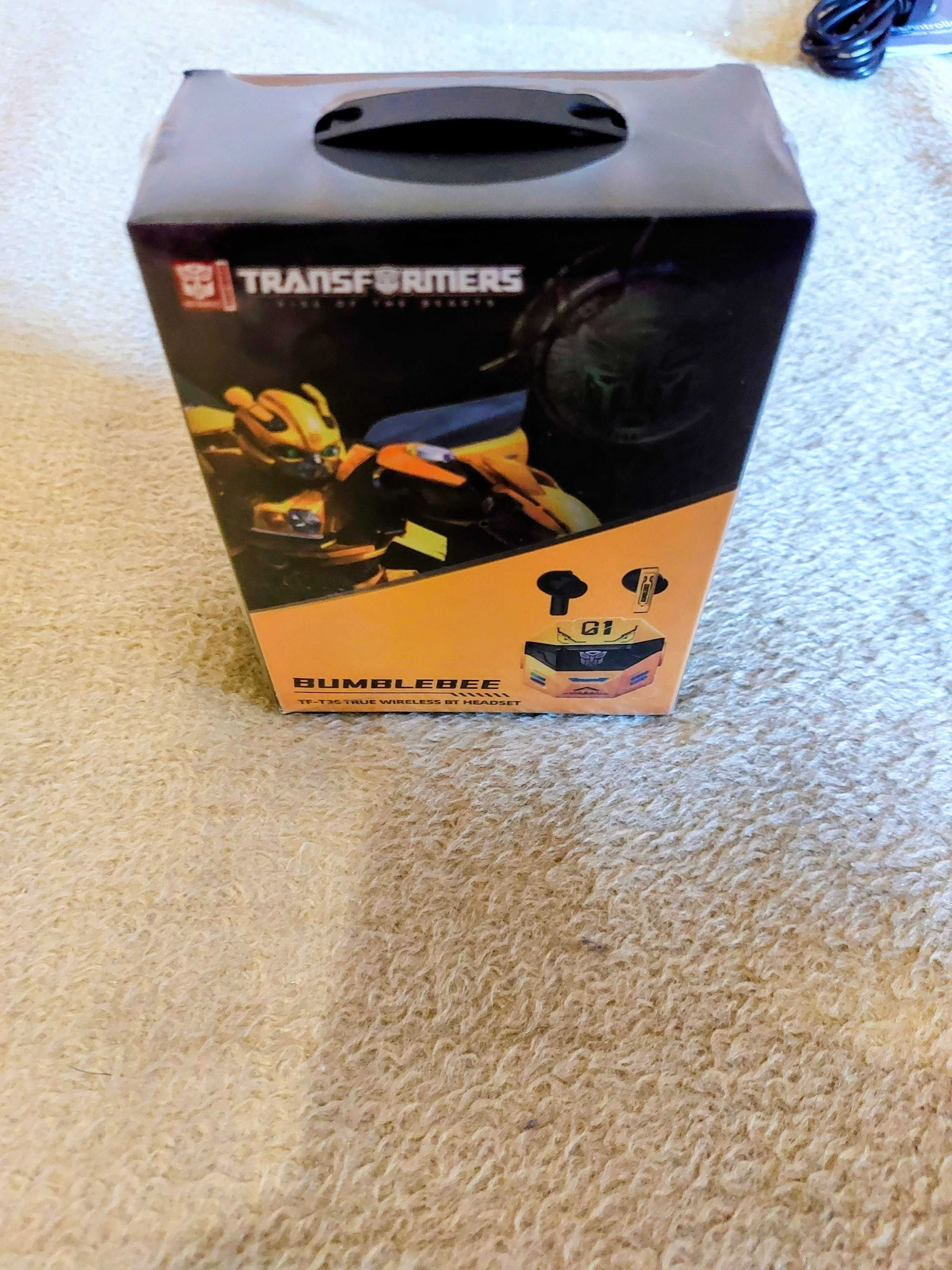 Bluetooth слушалки-тапи Transformers TF-T36 Bumblebee ОРИГИНАЛНИ НОВИ!