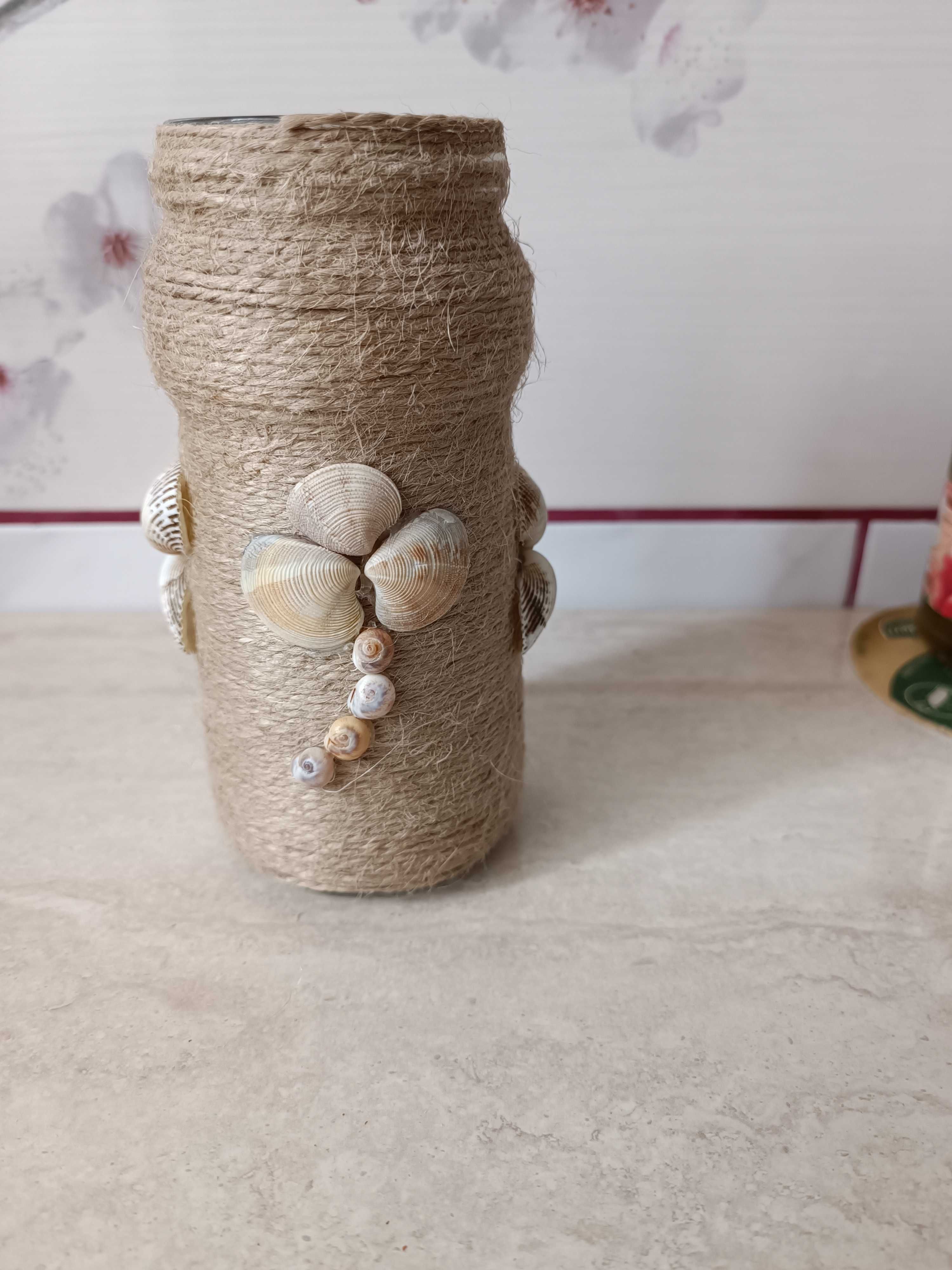 Vaze decorative cu sfoară