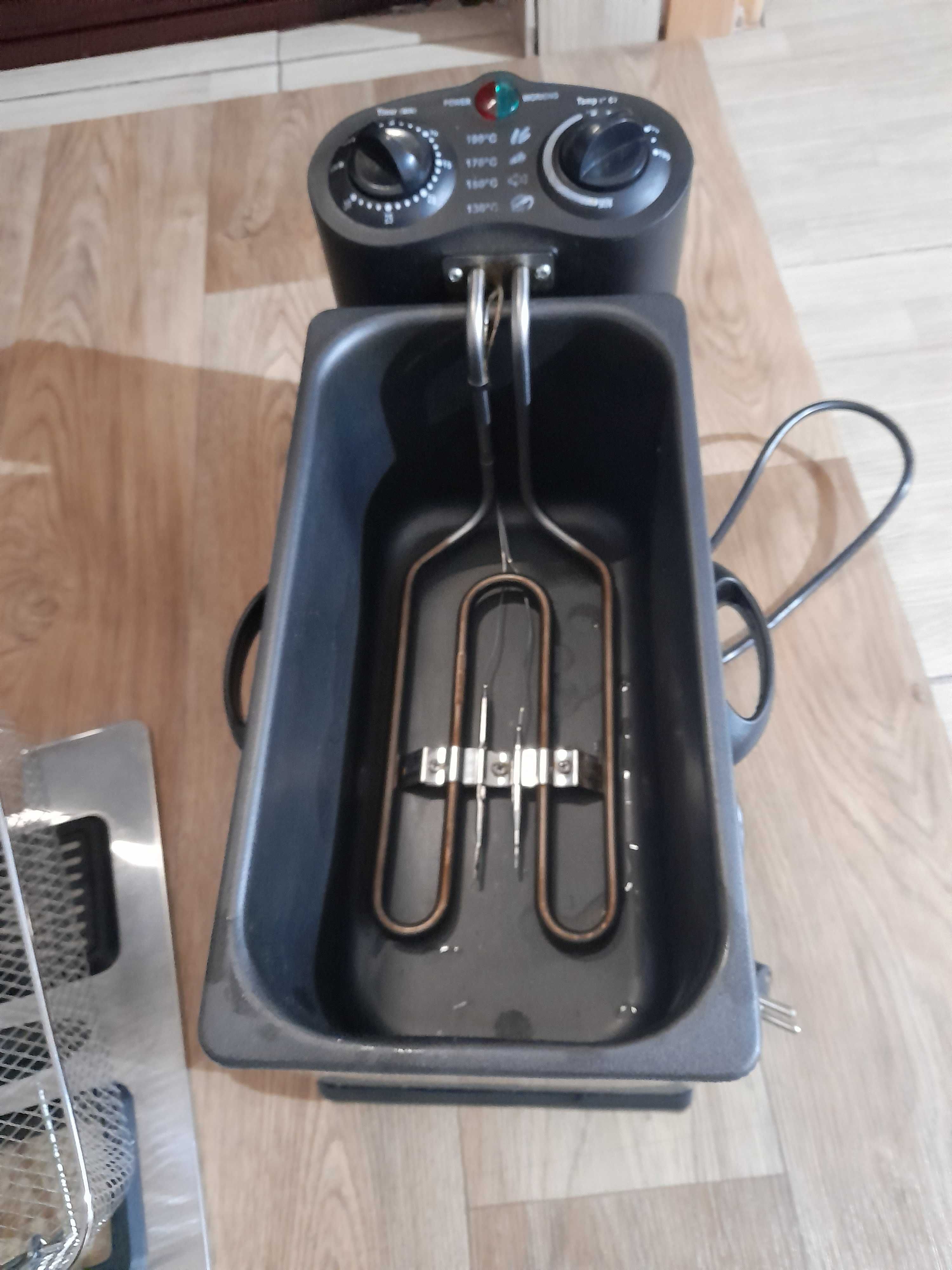Friteuza Zass ZDF 02, Putere 2000W, 3litri Termostat reglabil