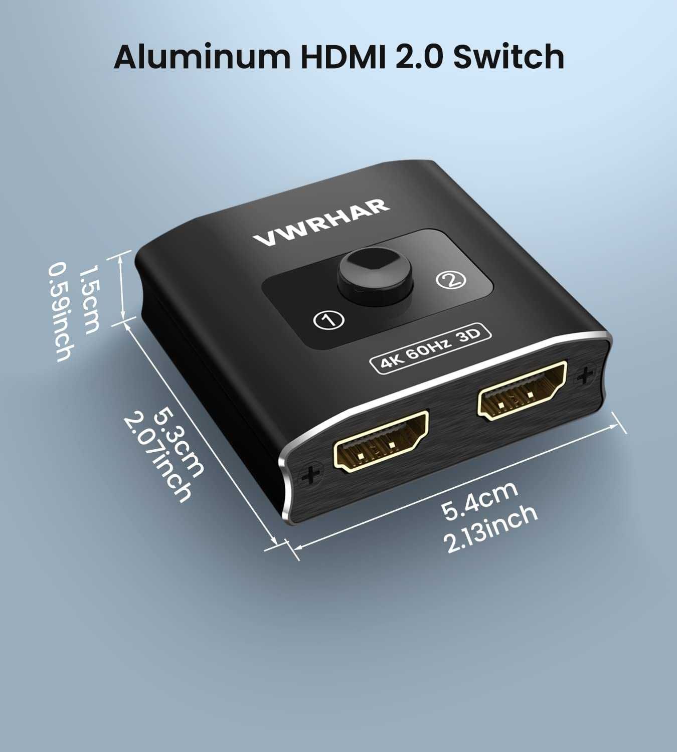 HDMI превключвател сплитер 4K-60hz