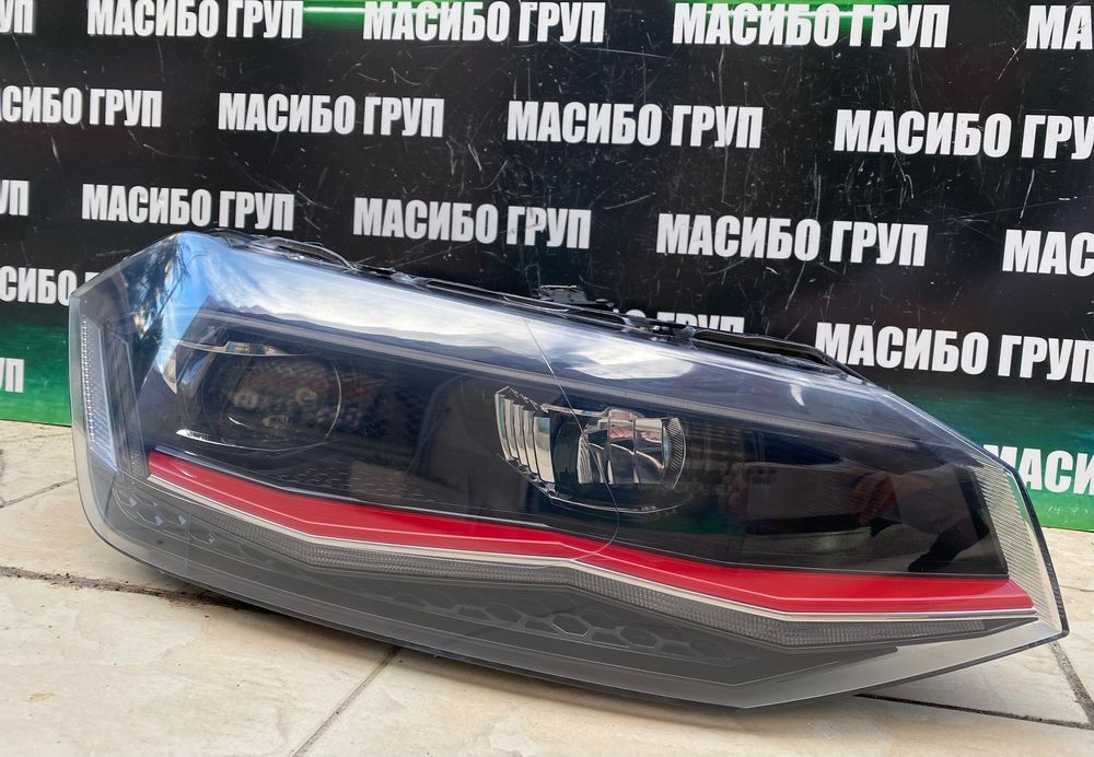 Фар far десен фарове Full Led за Фолксваген Поло 2Г Vw Polo 2G GTI
