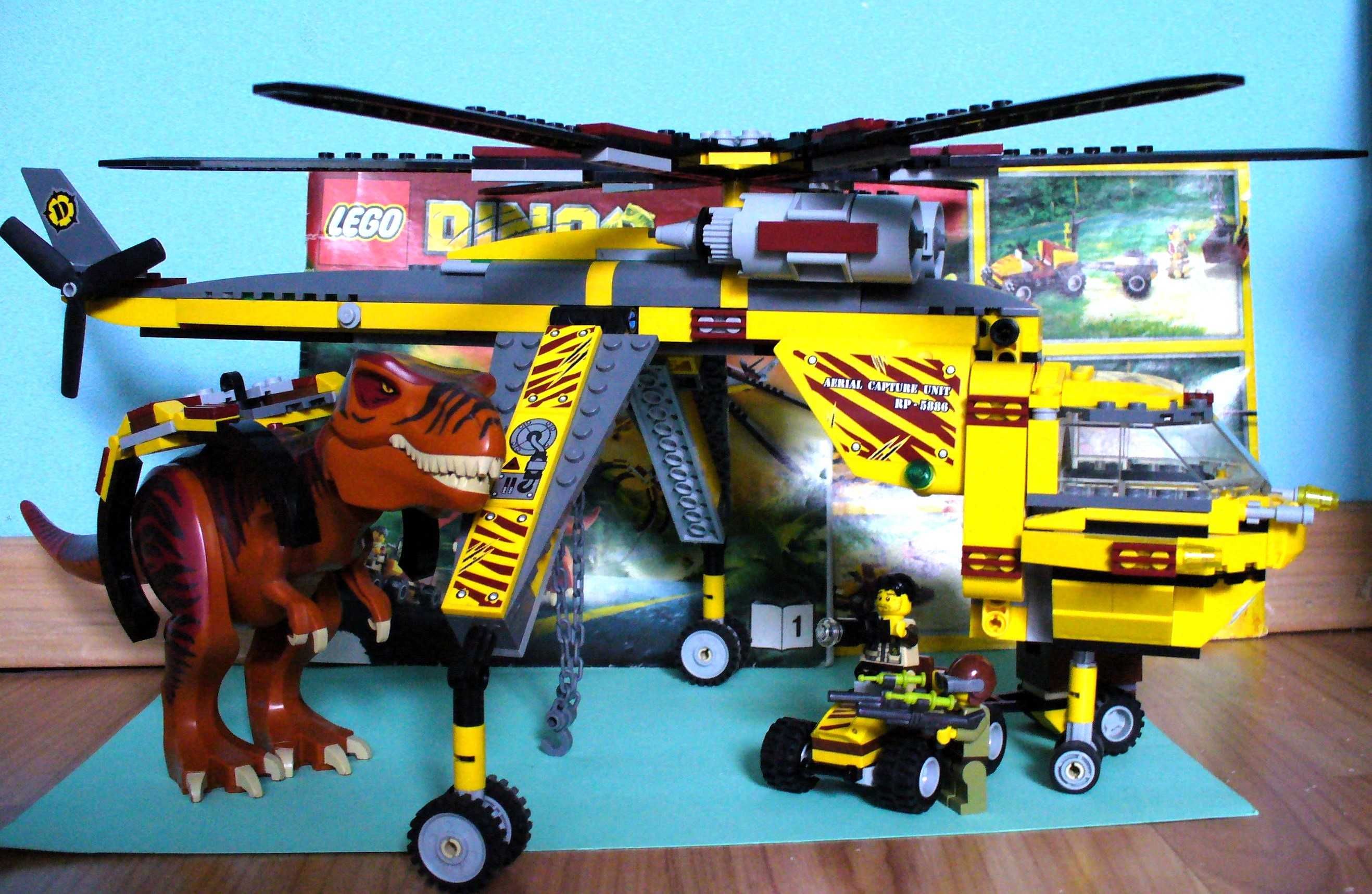 LEGO Dino- Джурасик парк модели 58866, 5883 и 5882