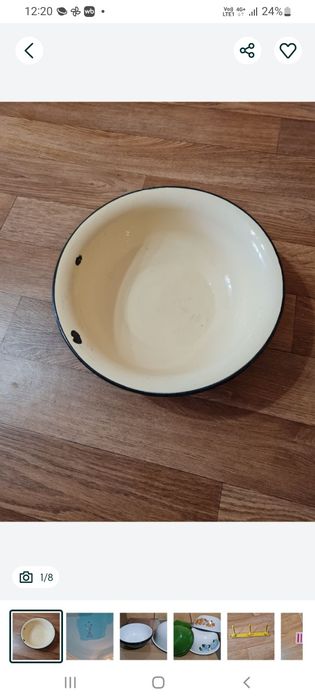 Продам  3 таза эмалированных.