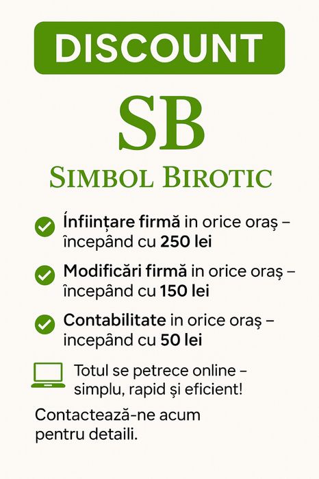 Infiintare firma