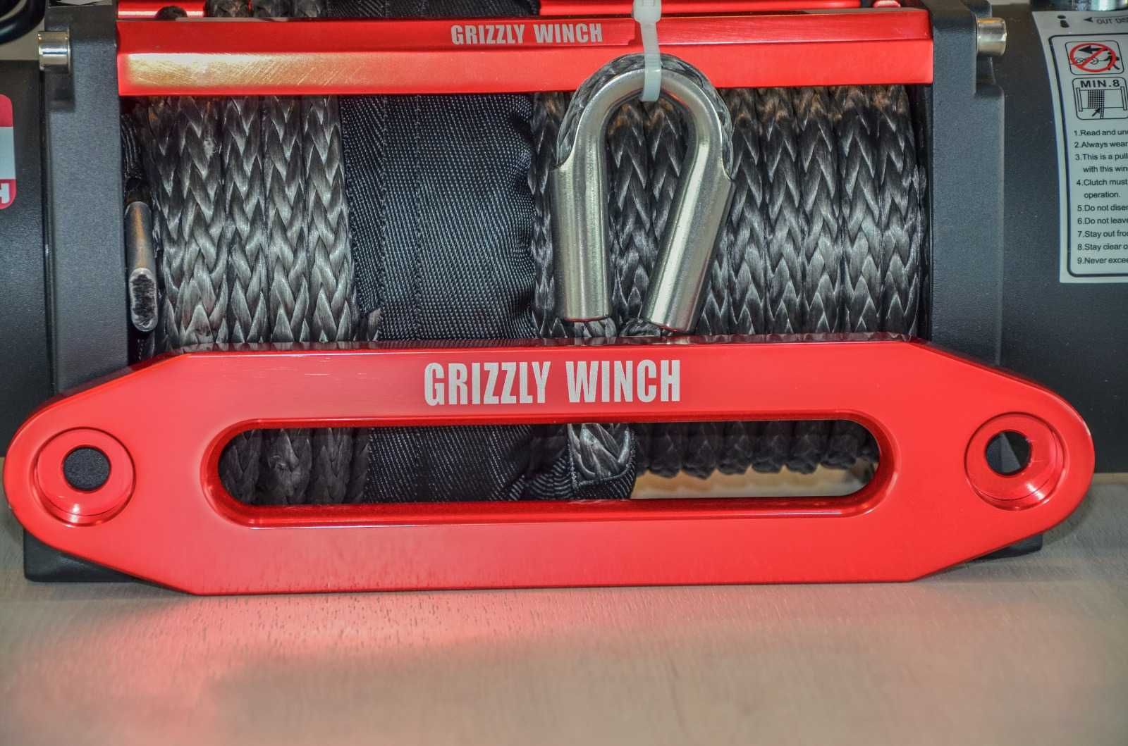 Troliu electric Grizzly Winch 13000LBS 180:1 cu sufa sintetica