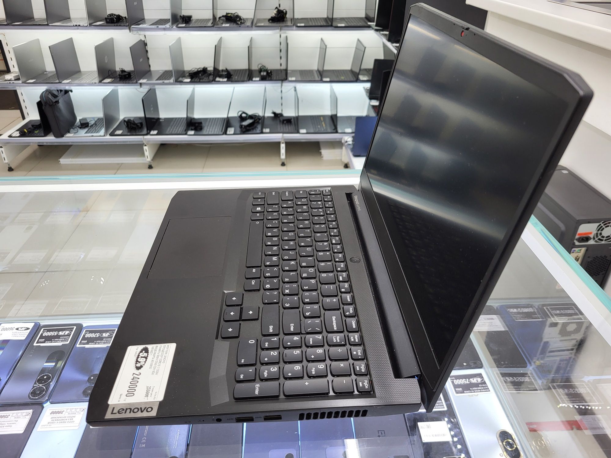 Ноутбук Lenovo core i5 11300H озу 8гб ssd512gb rtx3050 рассрочка